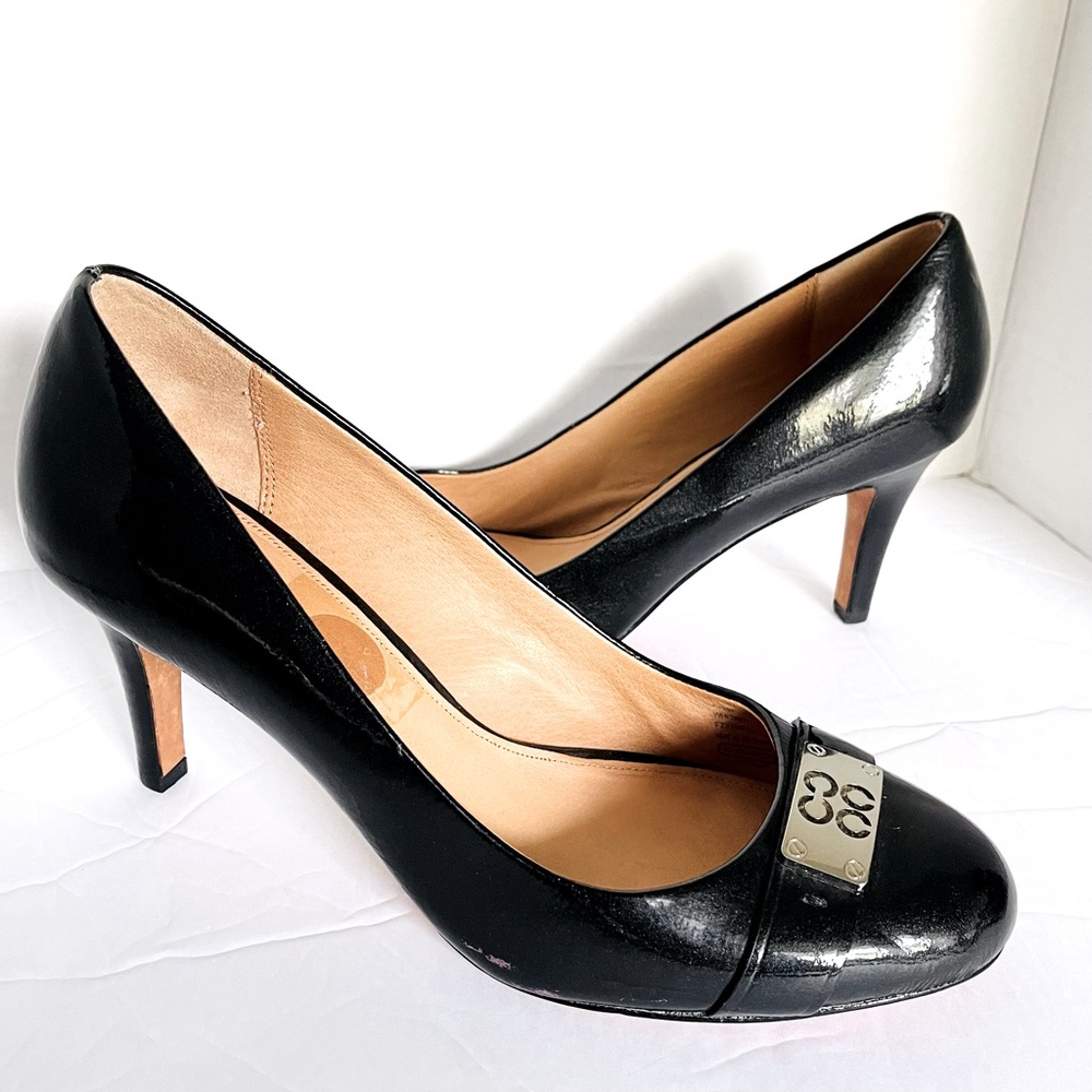 Coach Whitney Women’s Black Patent Leather Heels/Pumps Shoes Size US 9.5 B